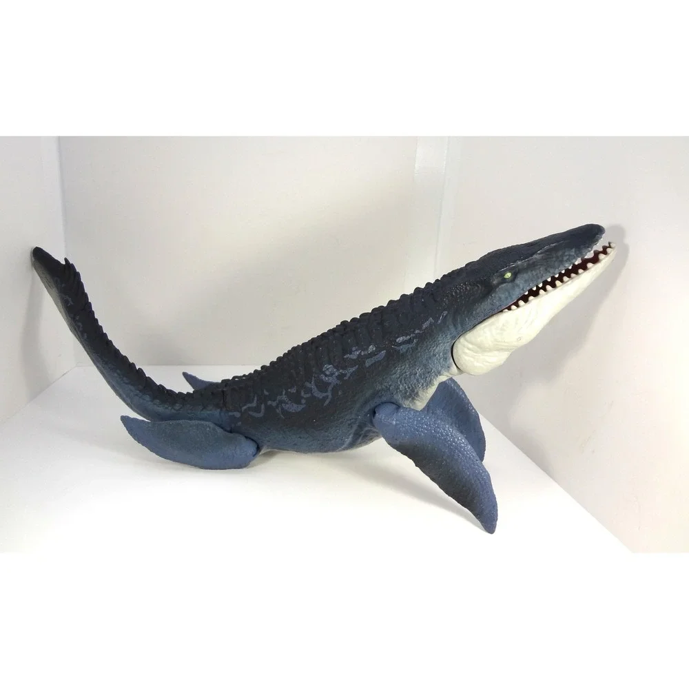 Two Large  Dinosaurs-Jurassic World‎ Mosasauras & Fisher Price Spinosauras